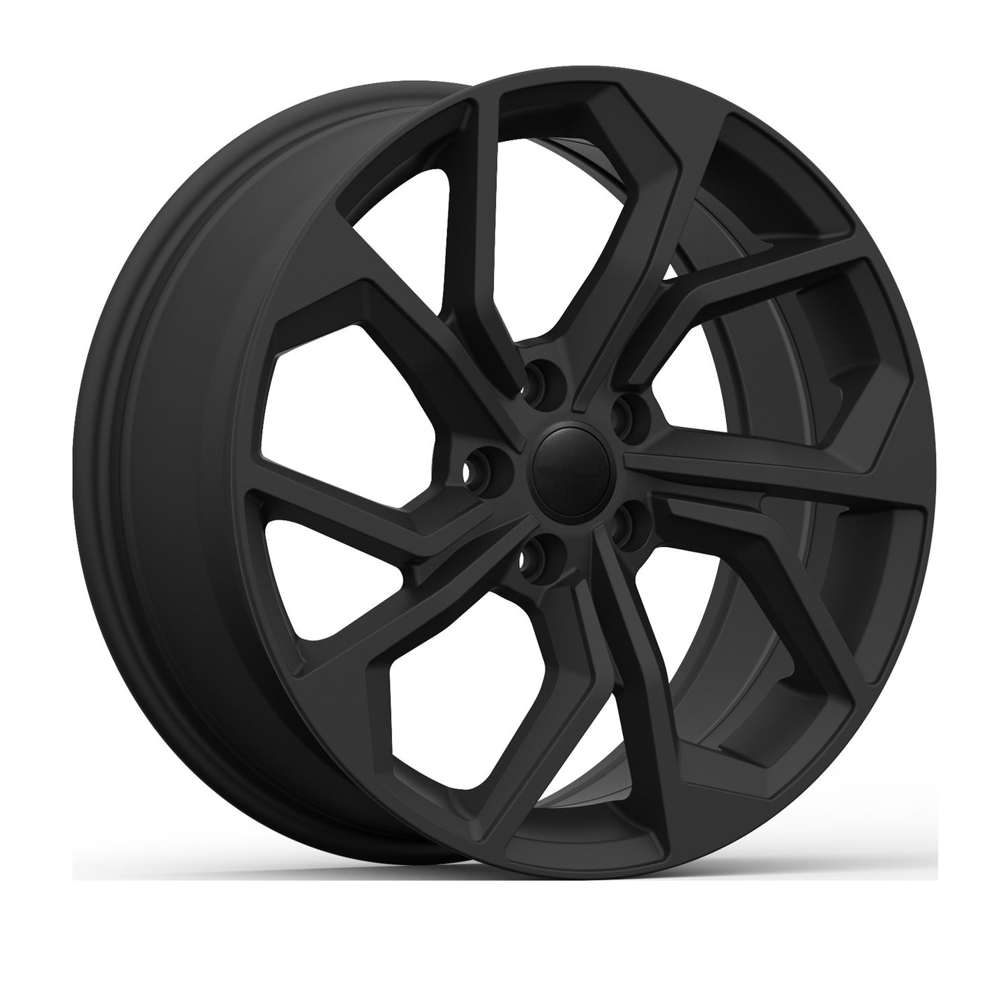 Leichtmetallfelge WI23 Matt Black in den Maßen 7,5x18 Zoll