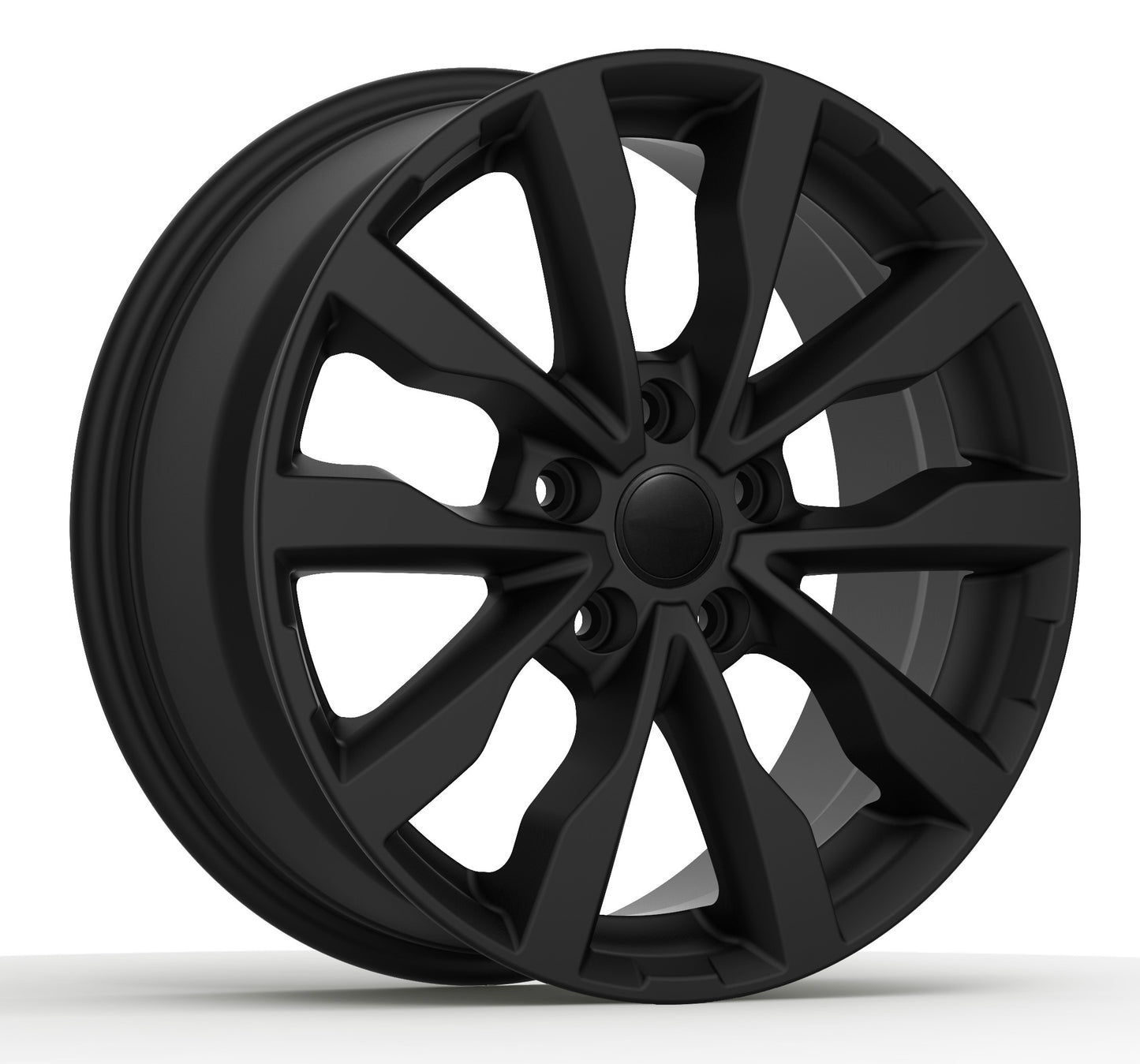 Leichtmetallfelge WI15 Matt Black in den Maßen 5,5x15 Zoll