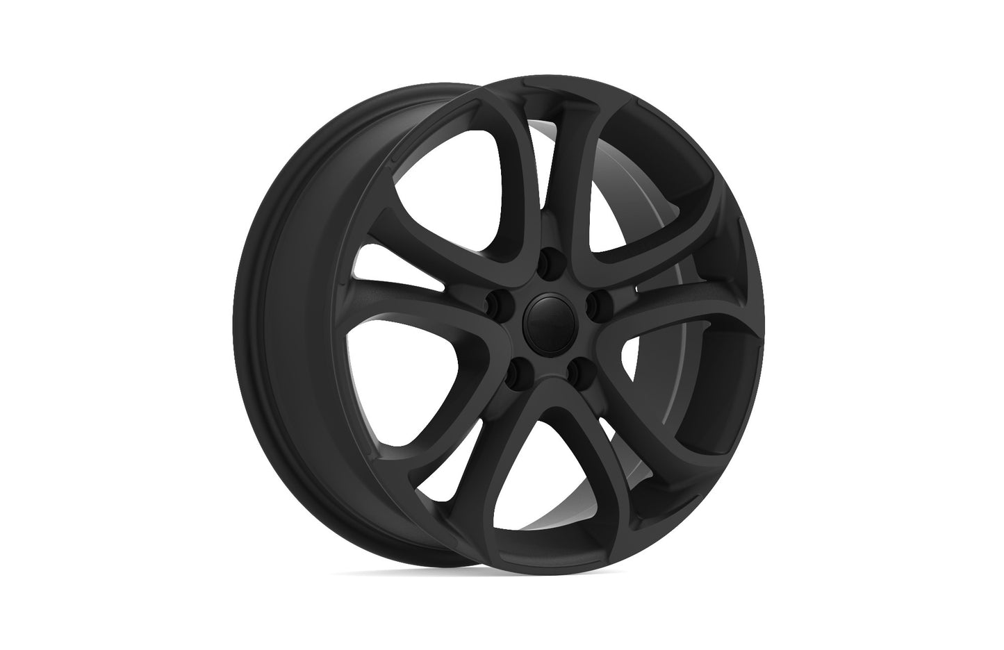 Leichtmetallfelge WI14 Matt Black in den Maßen 6x16 Zoll