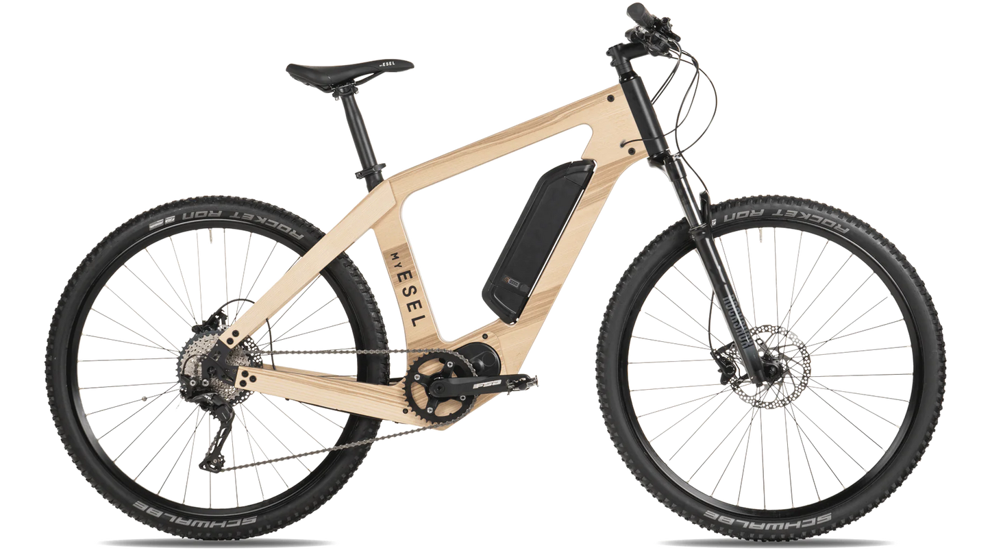 E-Mountain Plus (mit Schutzbleche, Licht und Gepäckträger)