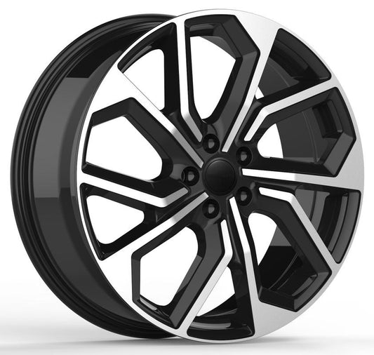 Leichtmetallfelge WI23 Black Polished in den Maßen 9,5x19 Zoll